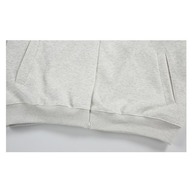 Bottle-neck Invisible Zipper Pullover Sweat MW9565