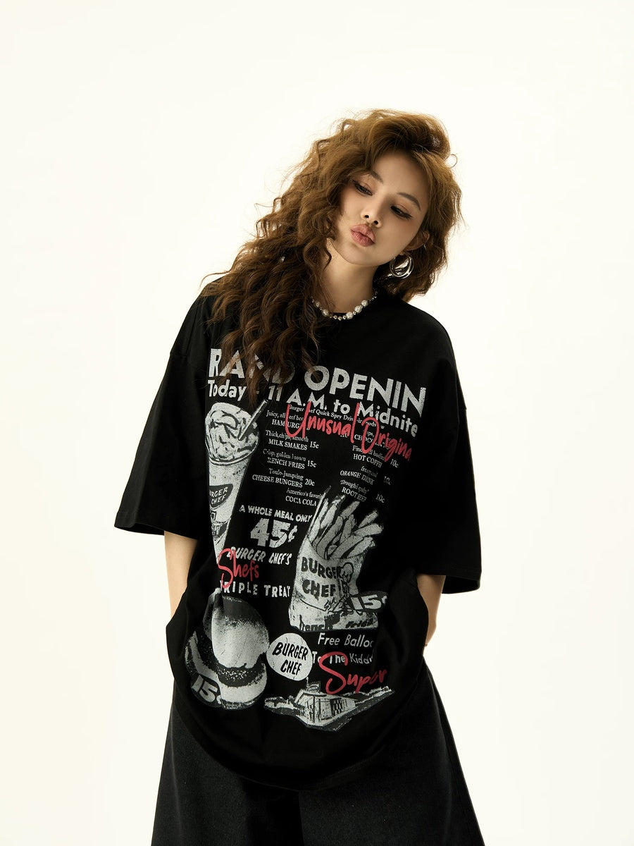 ヴィンテージダイナーグラフィックTシャツ MW10399