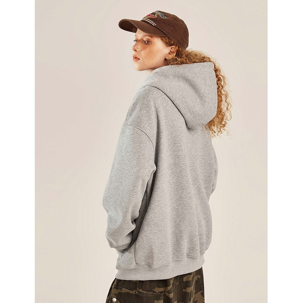 Half Zip Casual Hooded Pullover BT7033