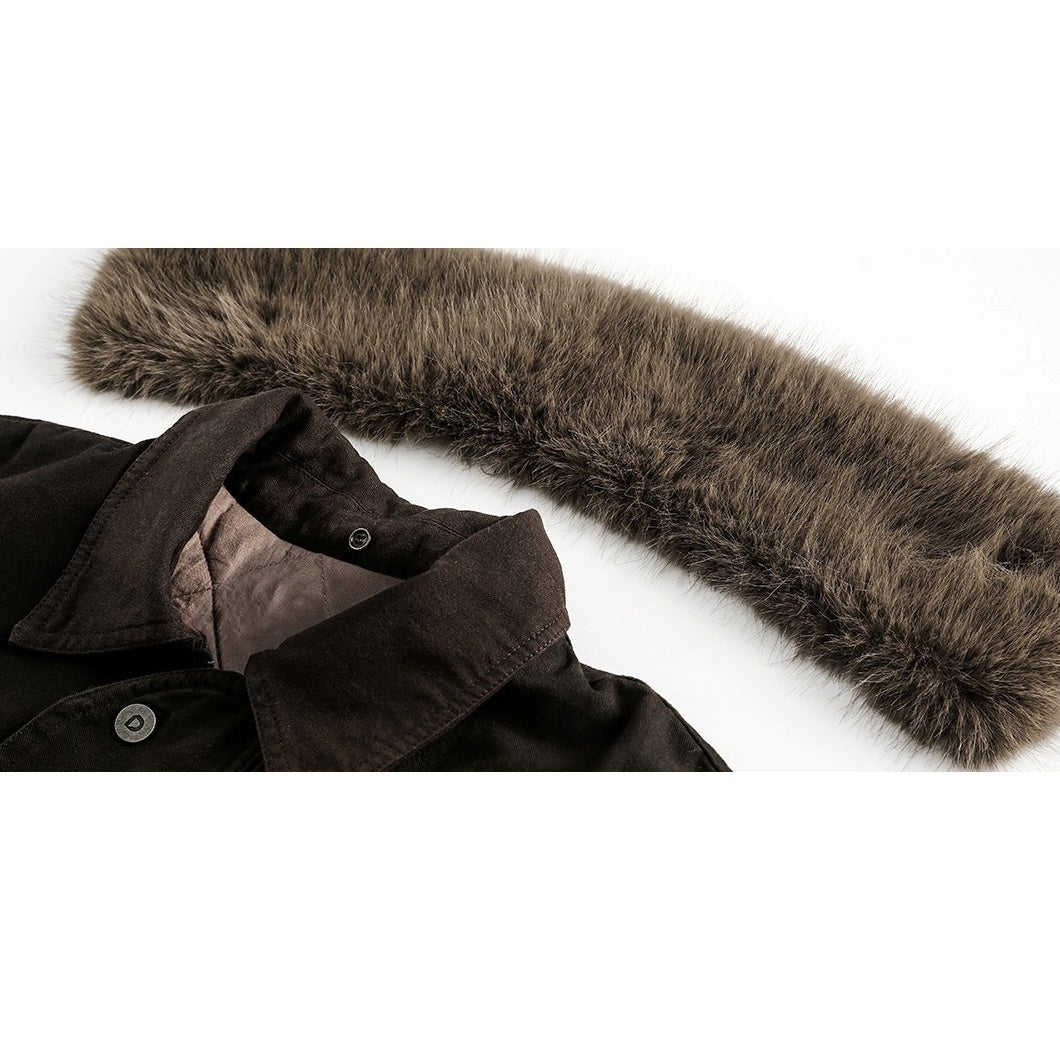 Big Fur Collar Down Jacket EZ202