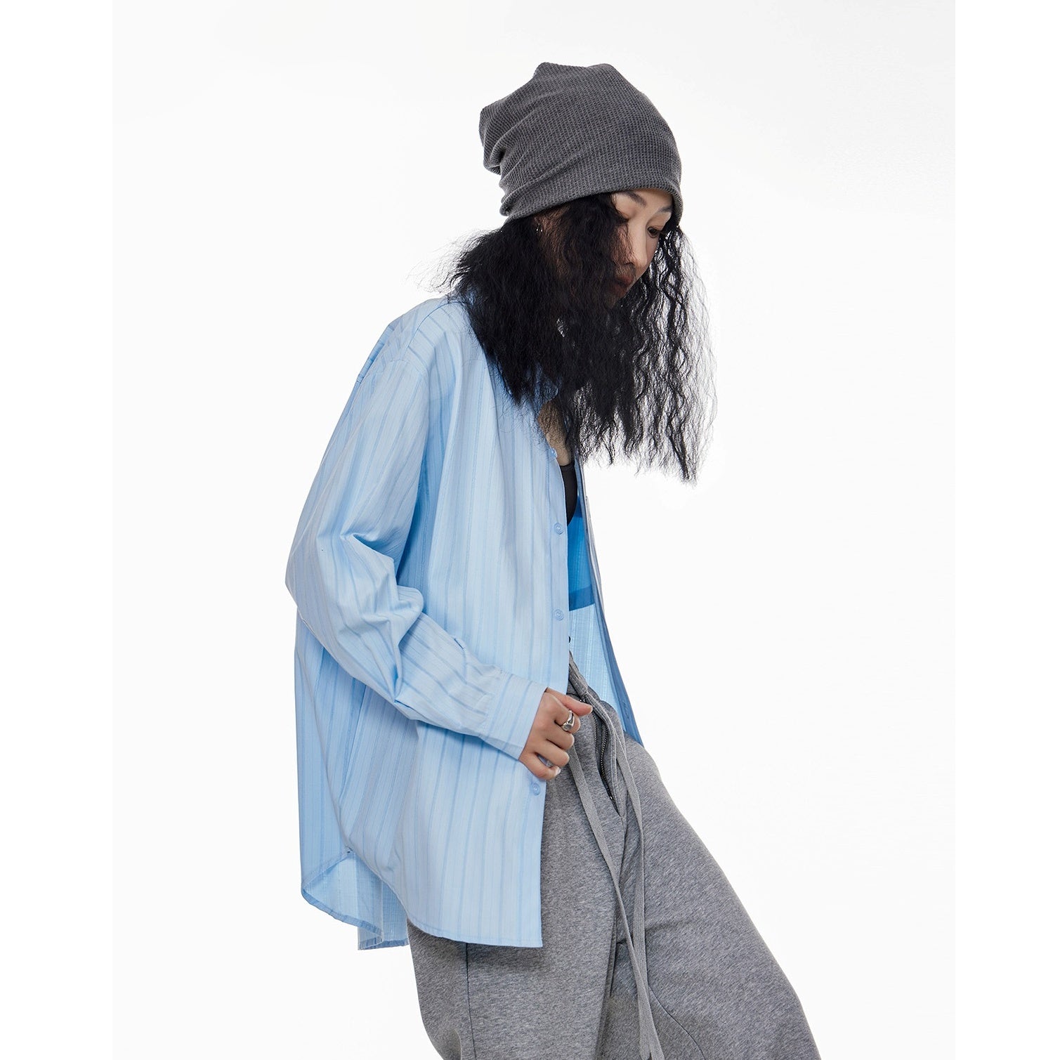 Striped Long Sleeve Shirt IC9032