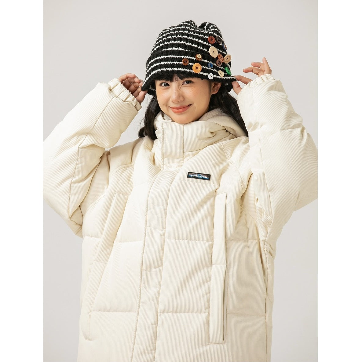 Lib Design Hooded Down Jacket MW9584