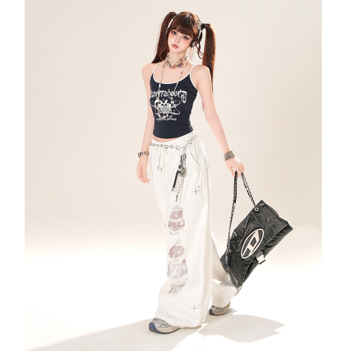 Love Heart Rate Cropped Camisole KK2062