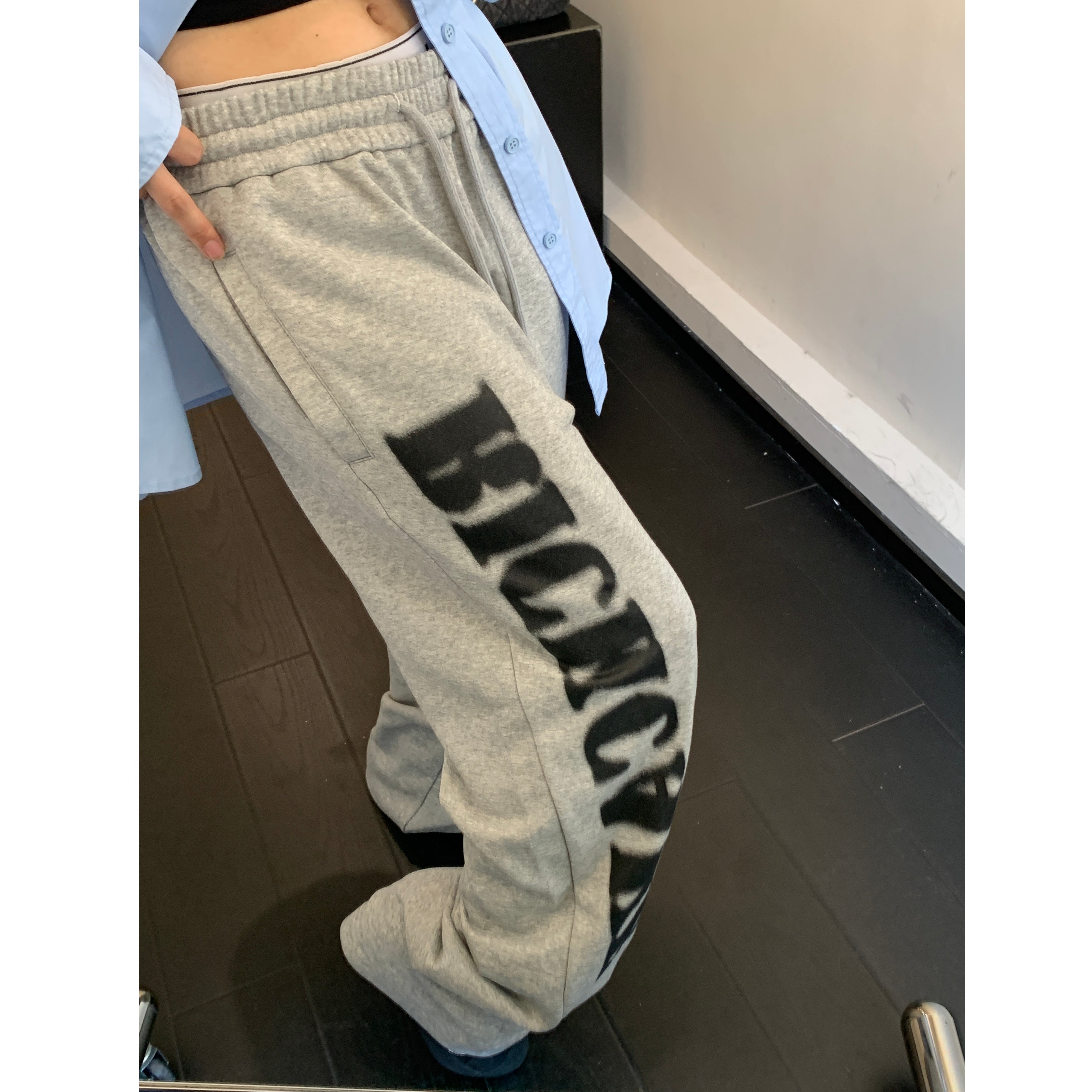 Big Logo Print Sweat Pants MW9773