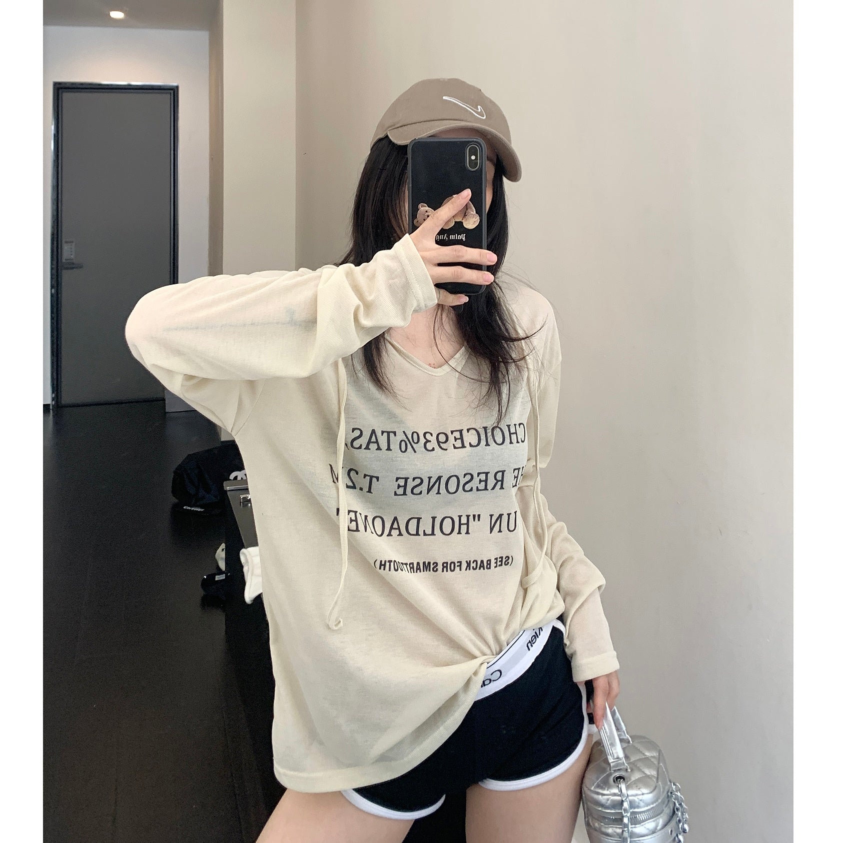 Hooded Thin Sunscreen Long-sleeved Pullover MW9188