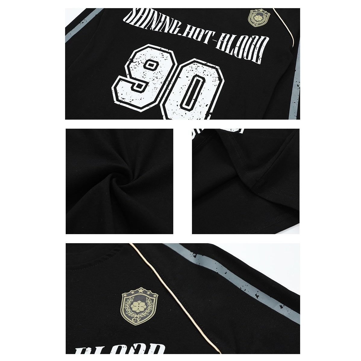 Number Logo Slim Long Sleeve T-shirt MW10106