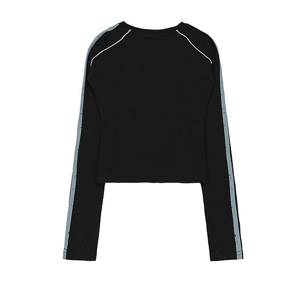 Number Logo Slim Long Sleeve T-shirt MW10106