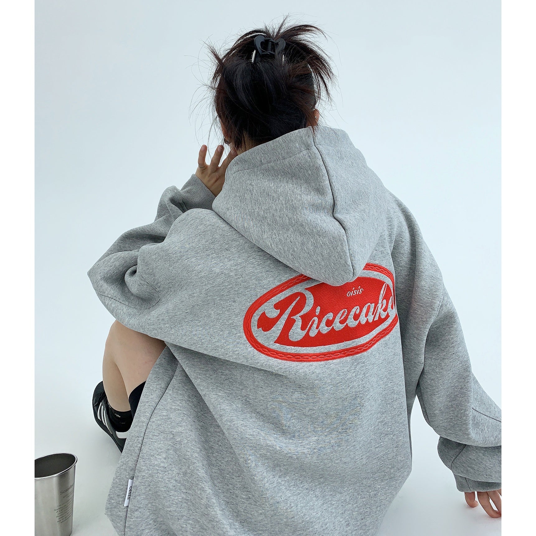 Heavy Industry Embroidery Loose Hoodie MW9591