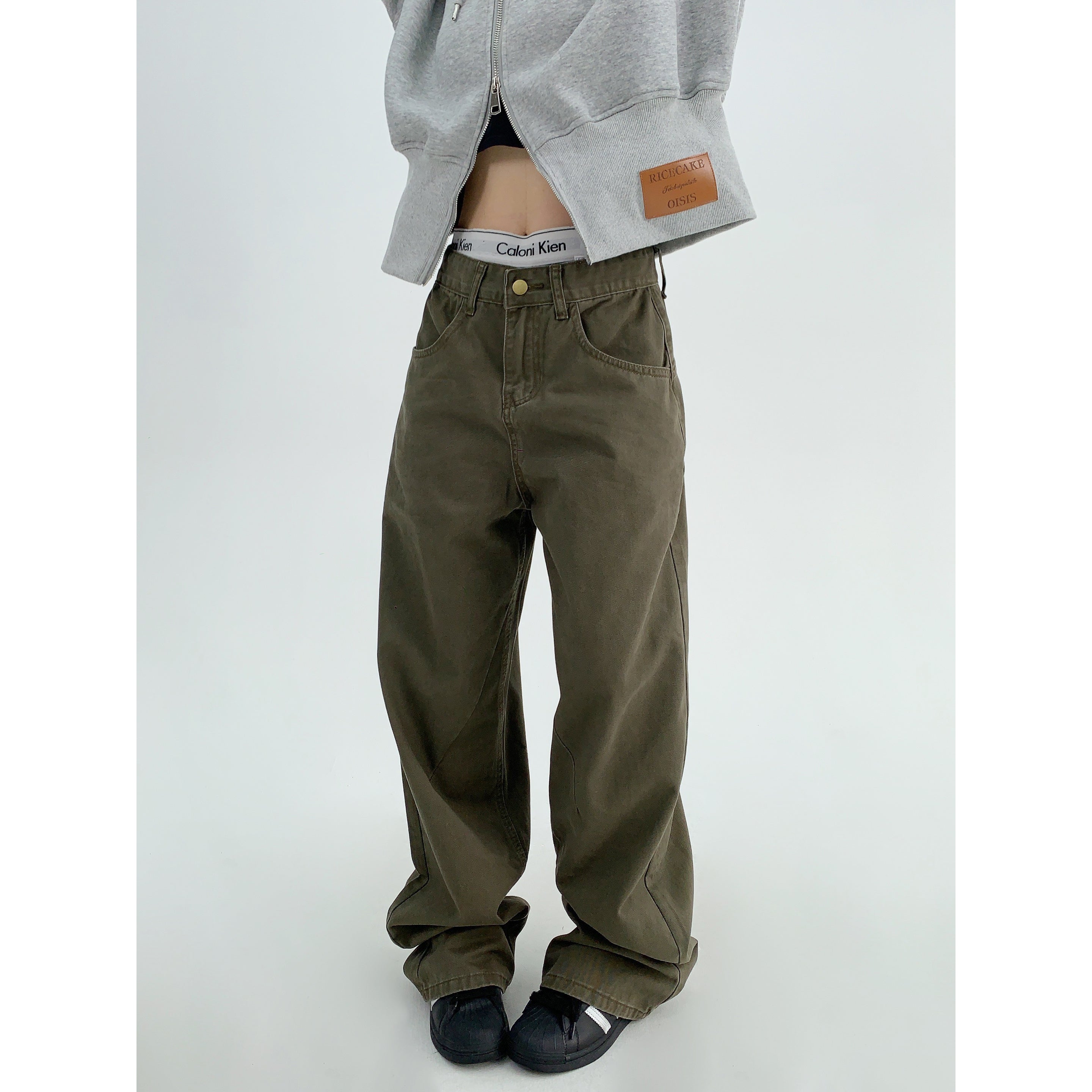 Loose Straight Casual Pants MW9567