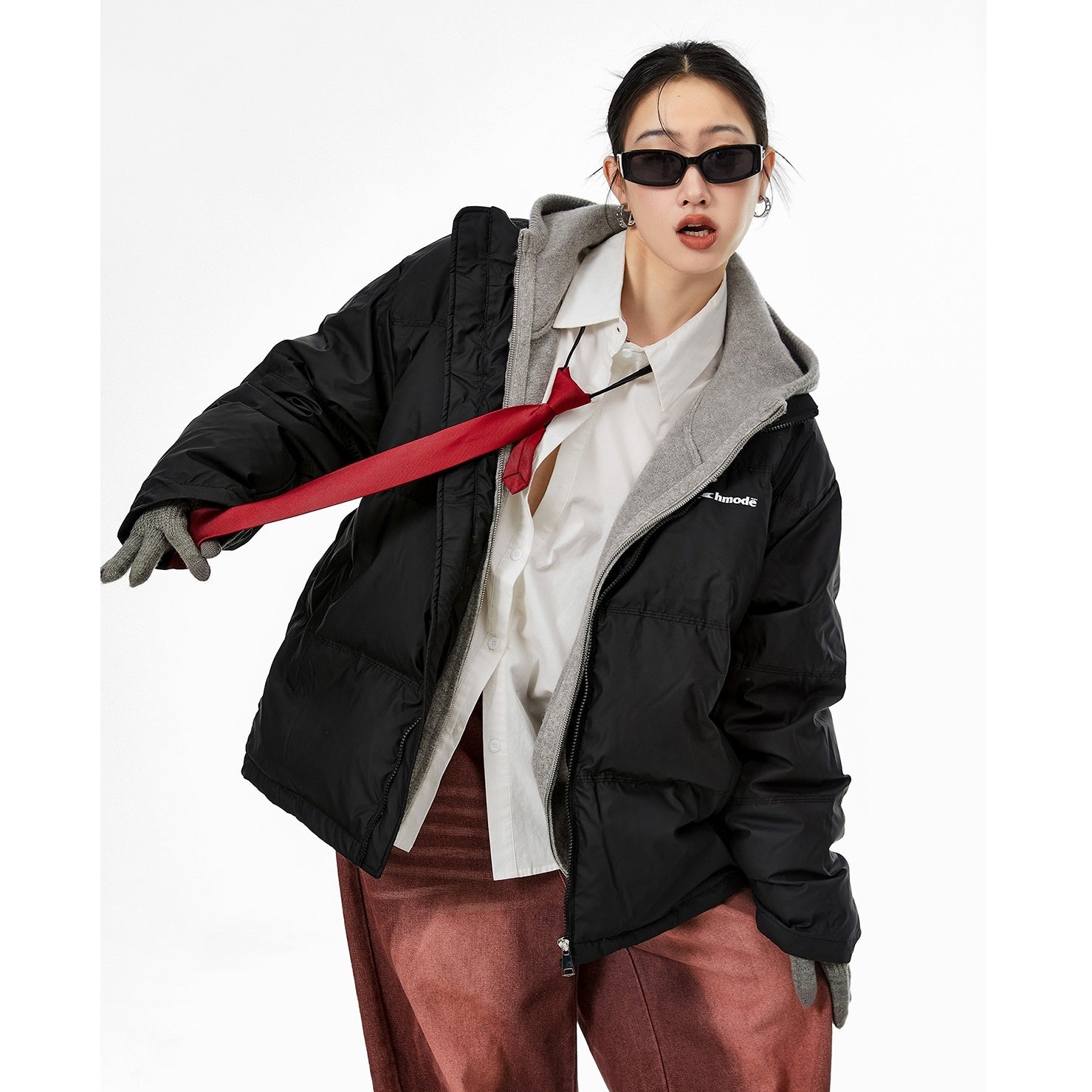 Stand Collar Light Down Jacket MW9664