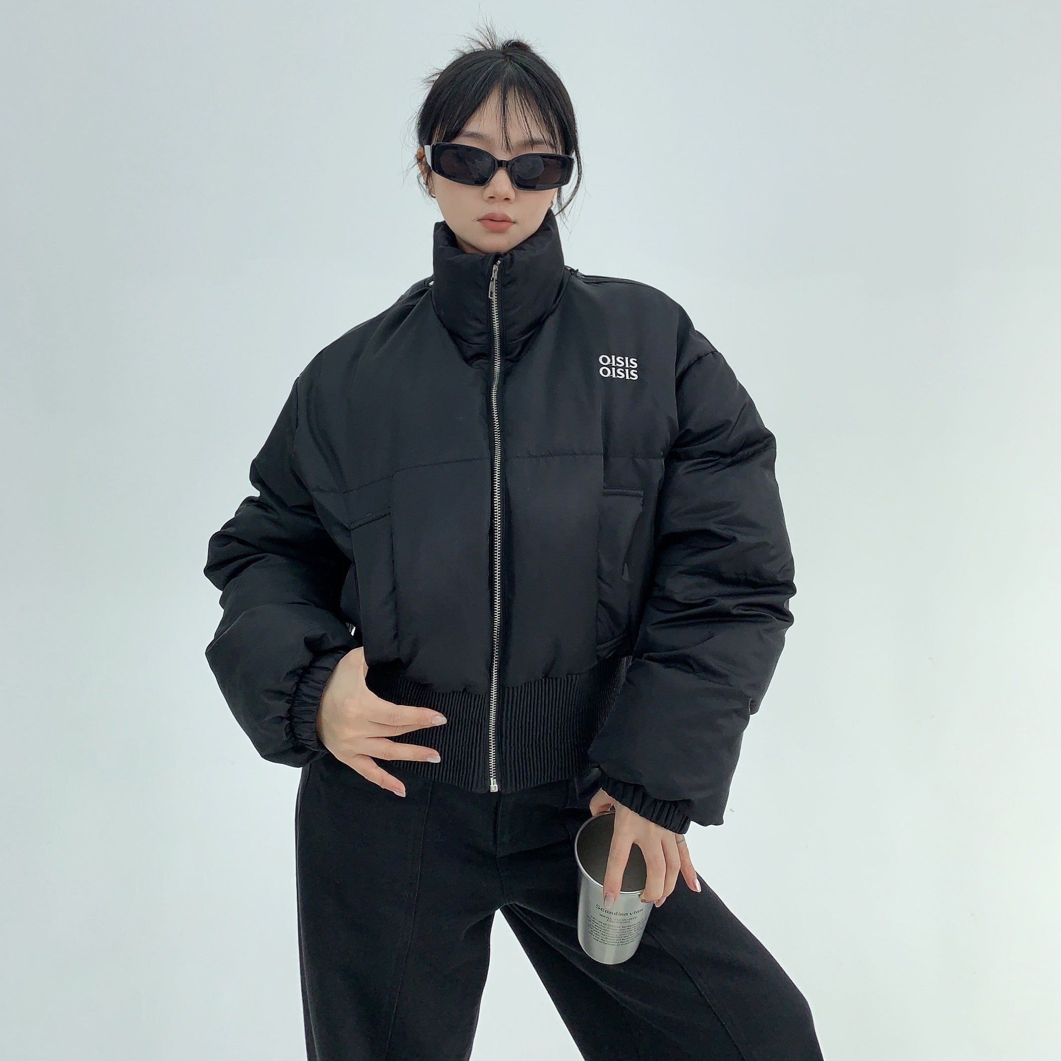 Widened Lib Hem Short Hooded Jacket MW9594