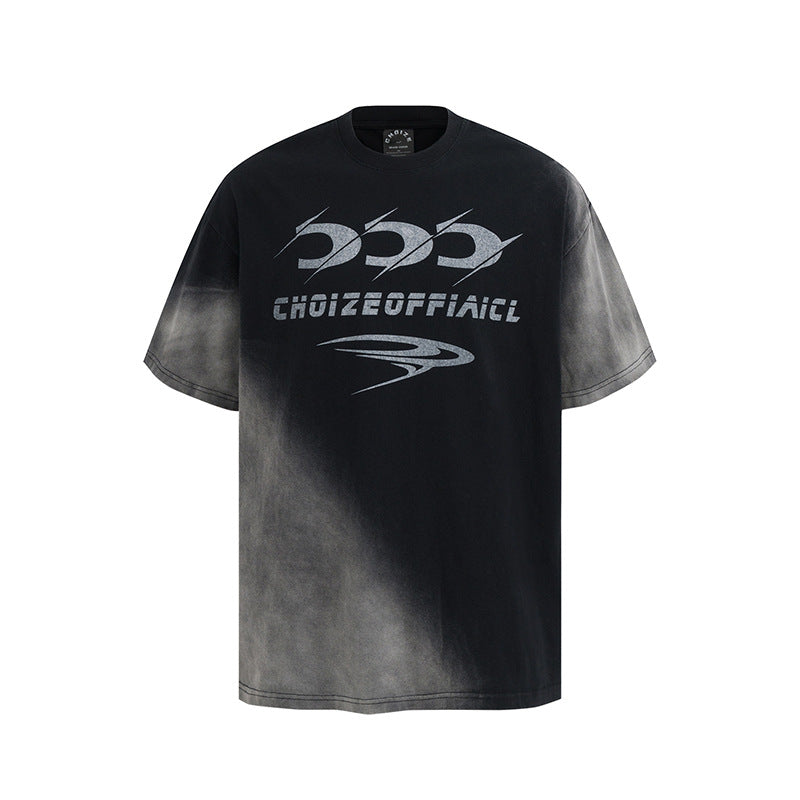 ウォッシュド グラデーションTシャツ MW10401