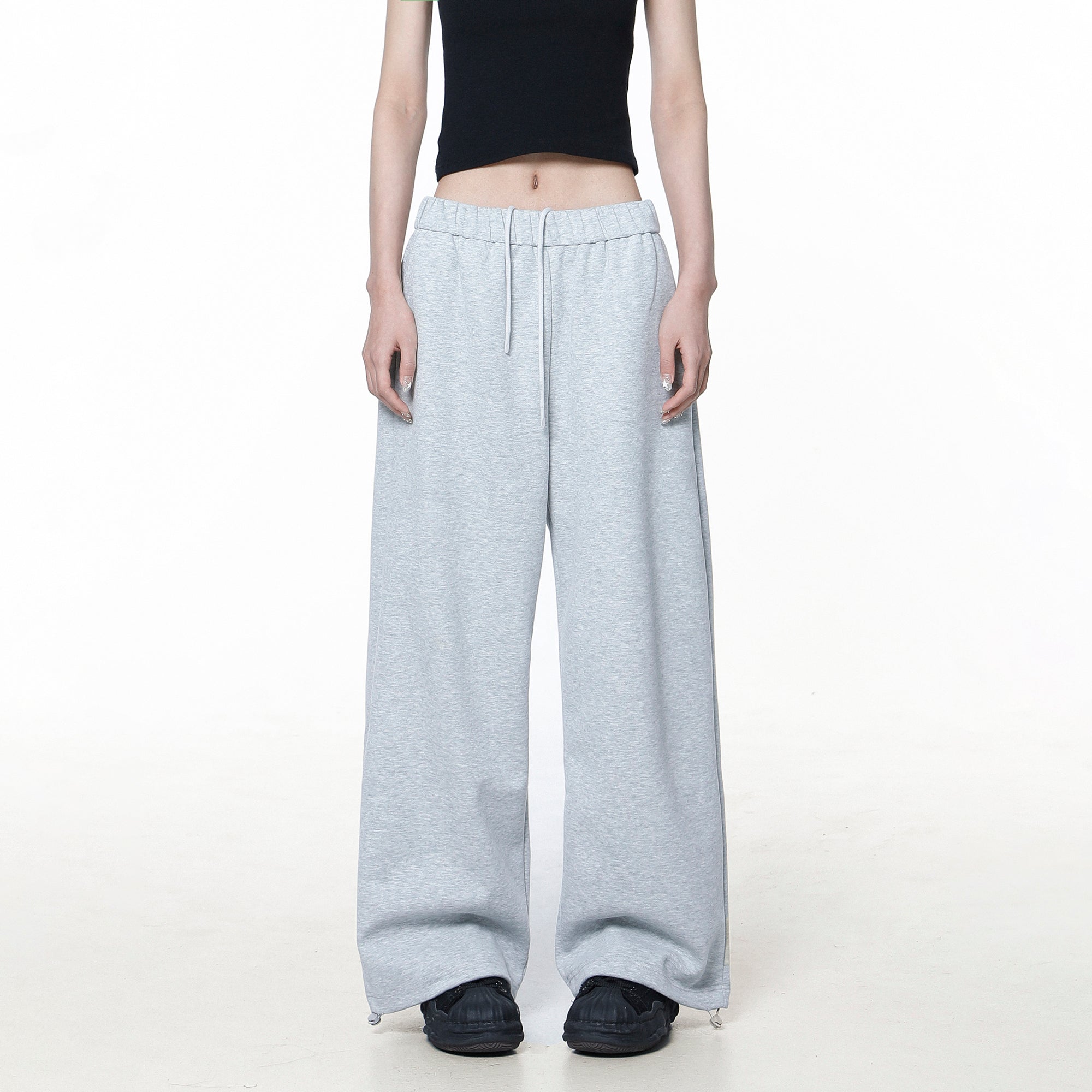 Basic Straight Sports Sweat Pants IC9038