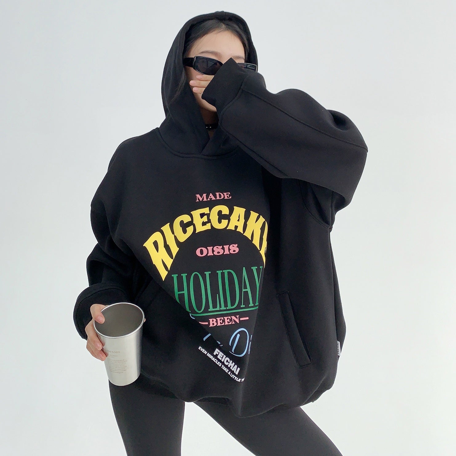 Blockbuster Foam Printed Hoodie MW9555