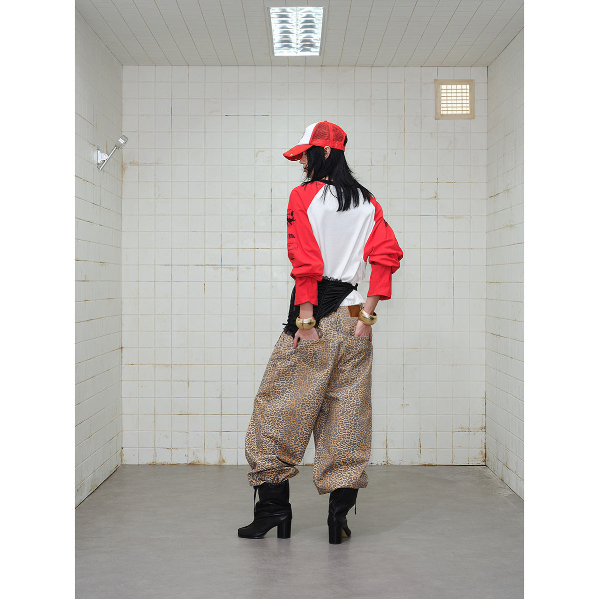 Print Ralan Sleeve Long T-Shirt MW10324