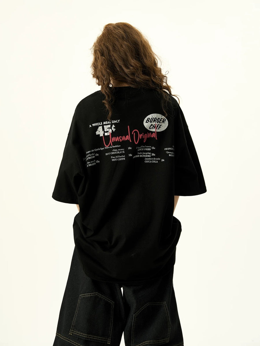 ヴィンテージダイナーグラフィックTシャツ MW10399