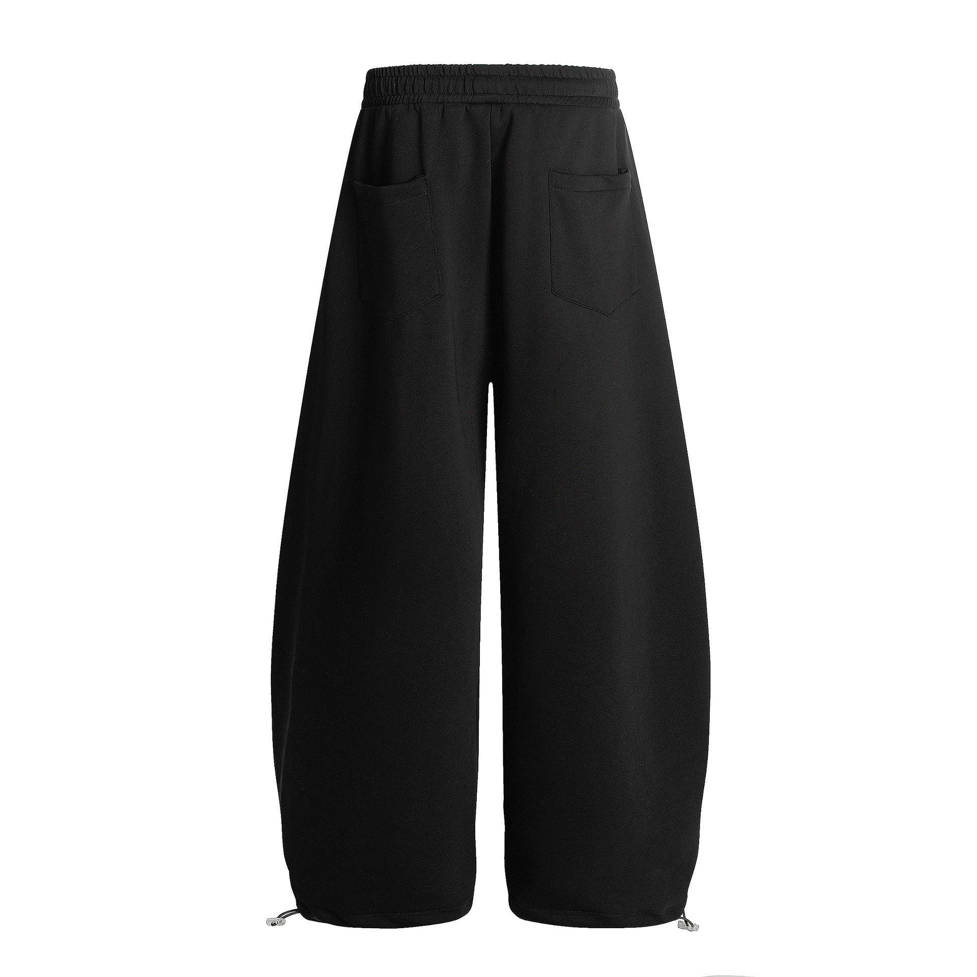 Flag Print Wide Panel Sweat Curve Pants MW10239