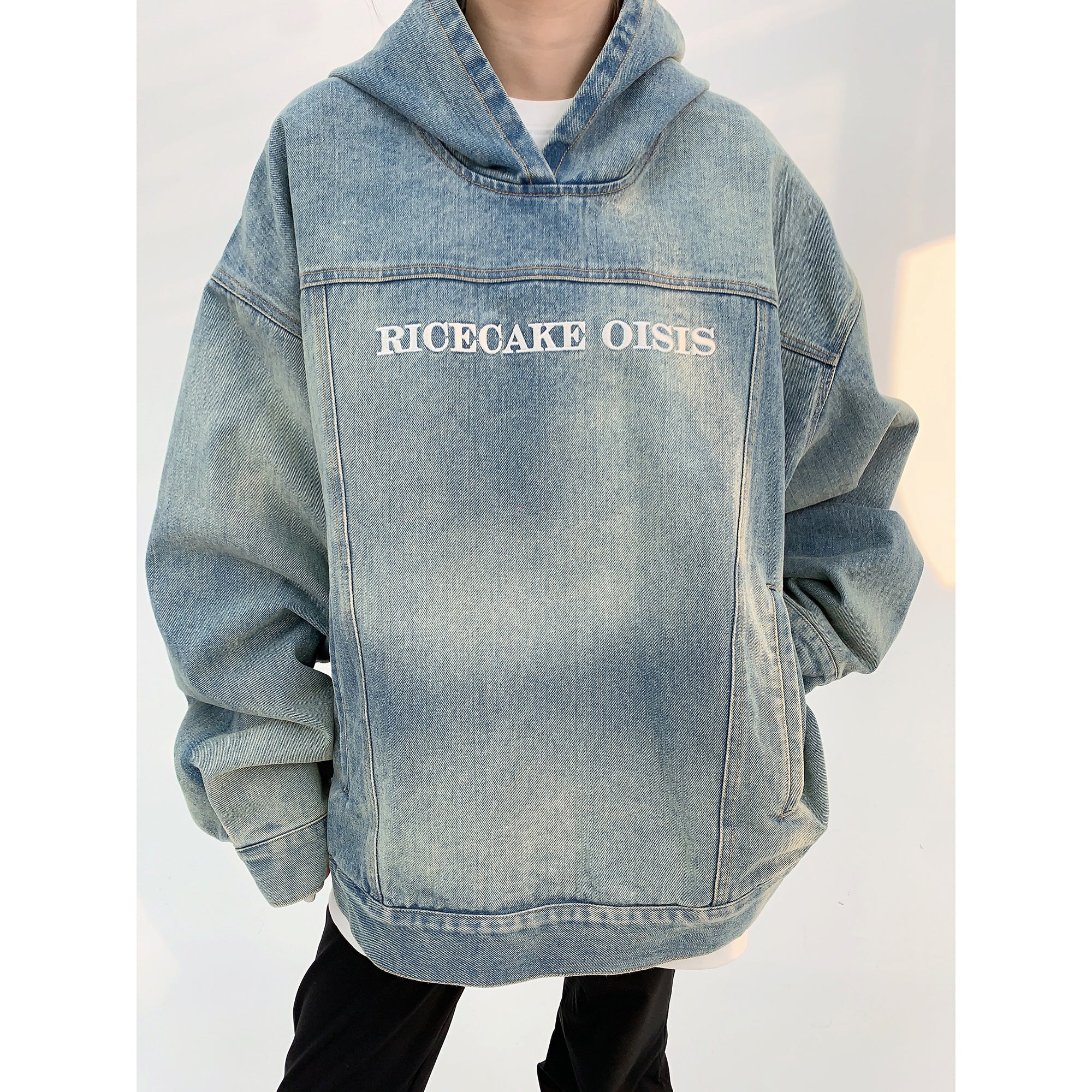 ジャケット・アウター 00s damage denim jaket 00s damage denim jaket Major Damage Jackets Hip Hop Men's