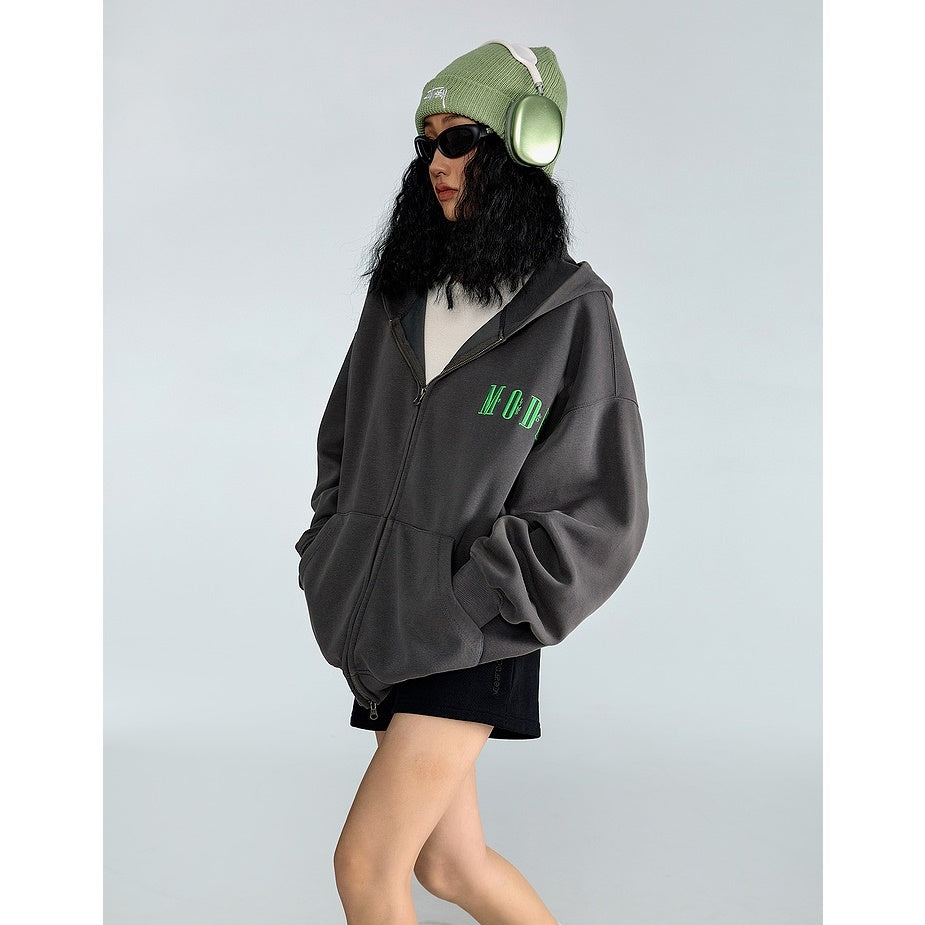 Heavyweight Graphic Logo OverSize Hooded Parka MW9321