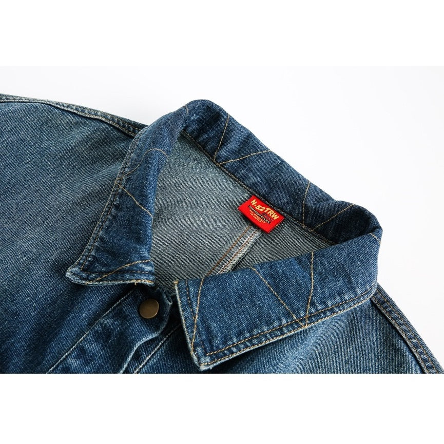 Vintage Stitching Pocket Denim Jacket MW9394