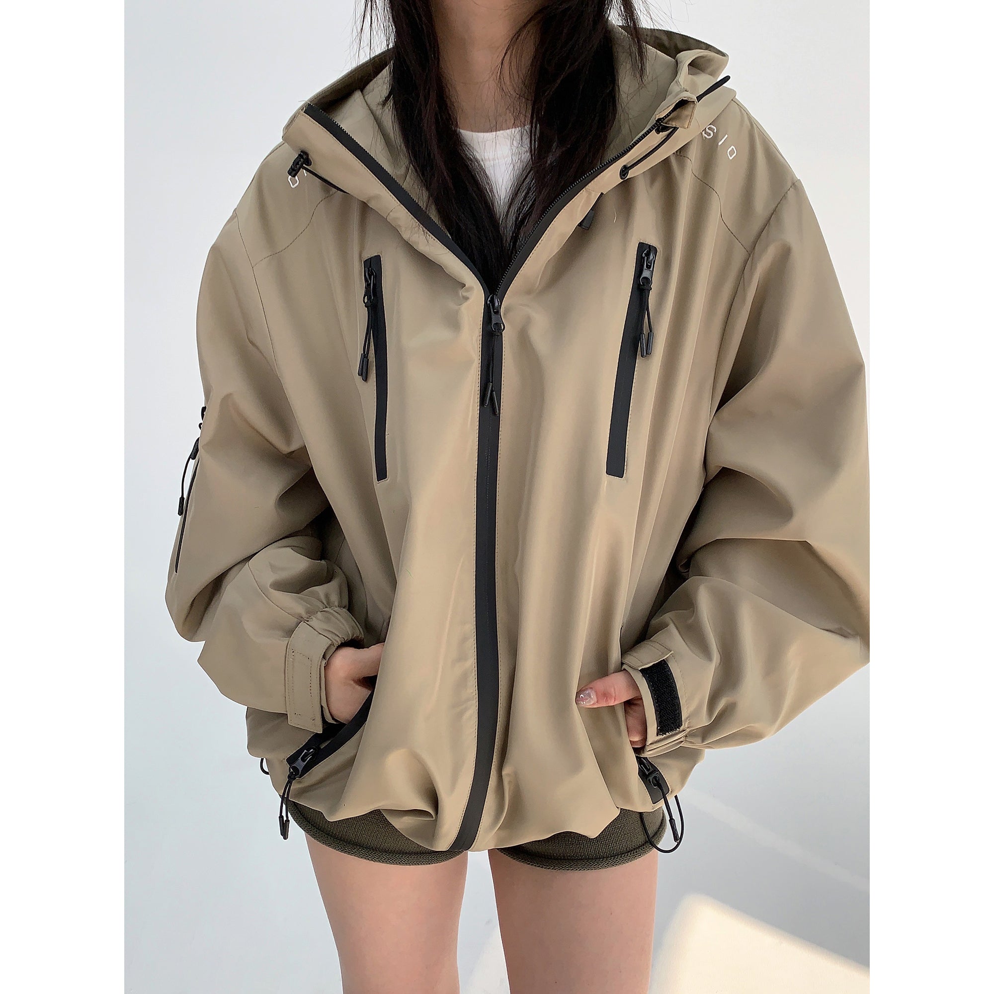 Zipper Hooded Mountain Jacket MW9844