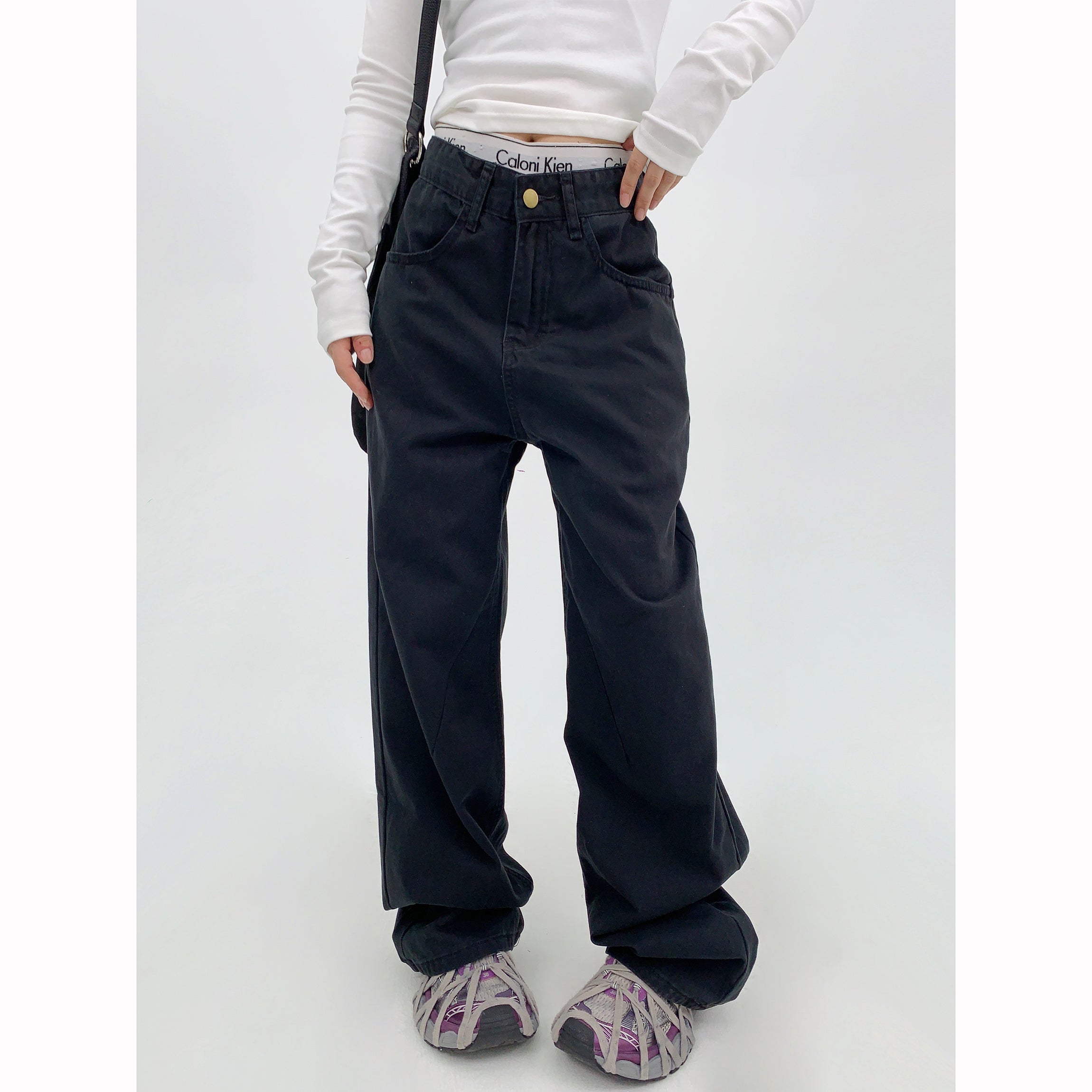 Loose Straight Casual Pants MW9567