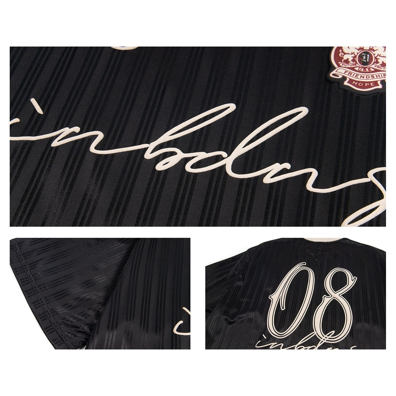 Ringer Neck Satin Sporty T-Shirt AP7012
