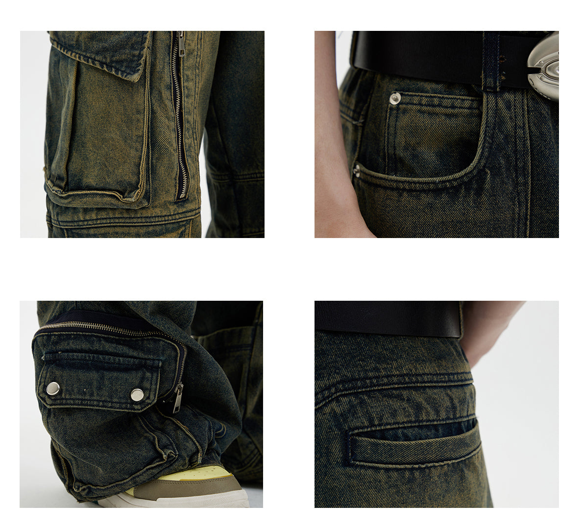 Multi-pocket denim PS7001 