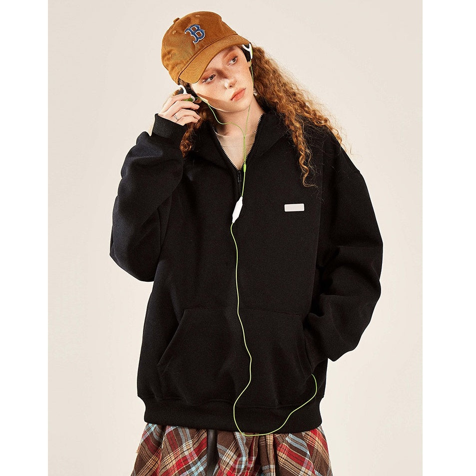 Half Zip Casual Hooded Pullover BT7033