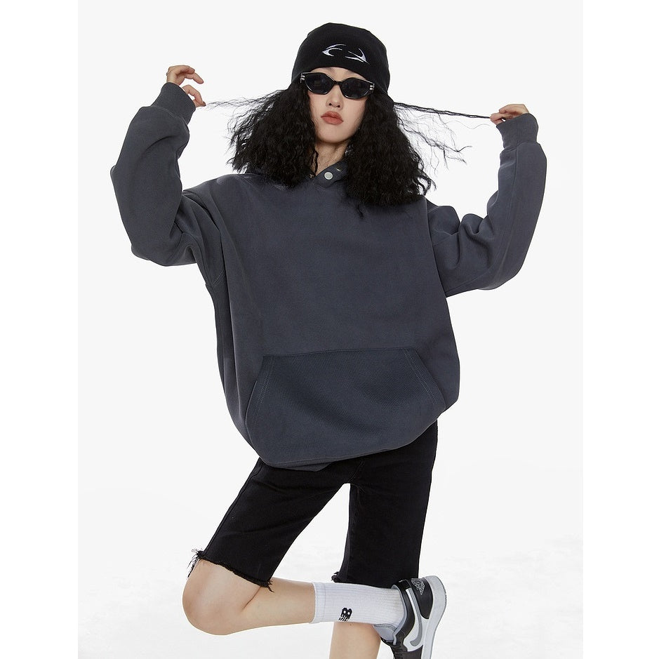 Simple Loose Hoodie MW9325