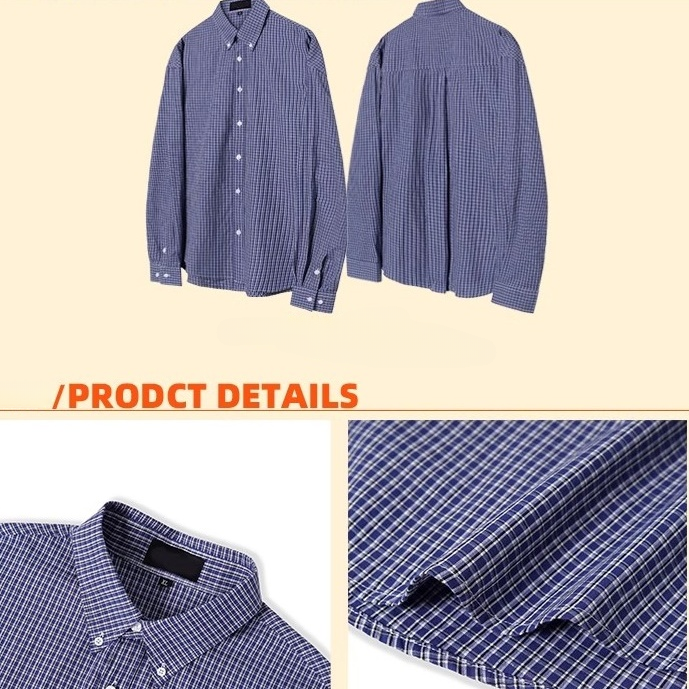 Classical Plaid Button Down Shirt HG7195