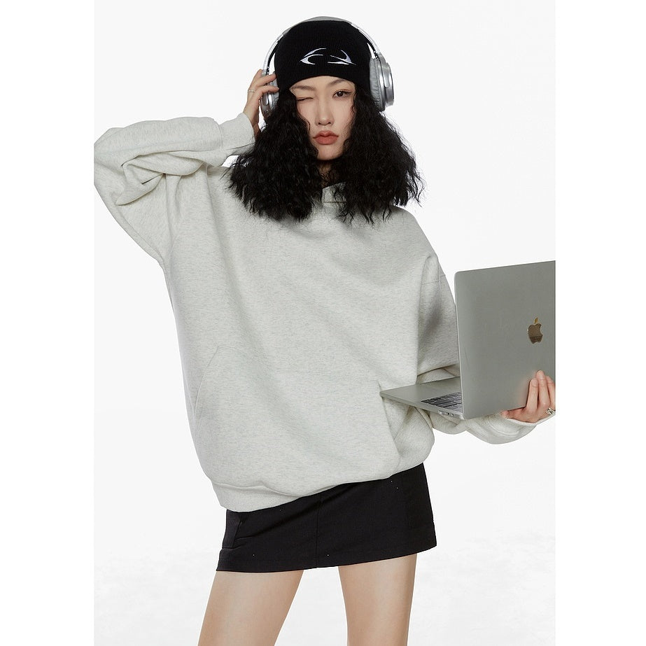 Simple Loose Hoodie MW9325