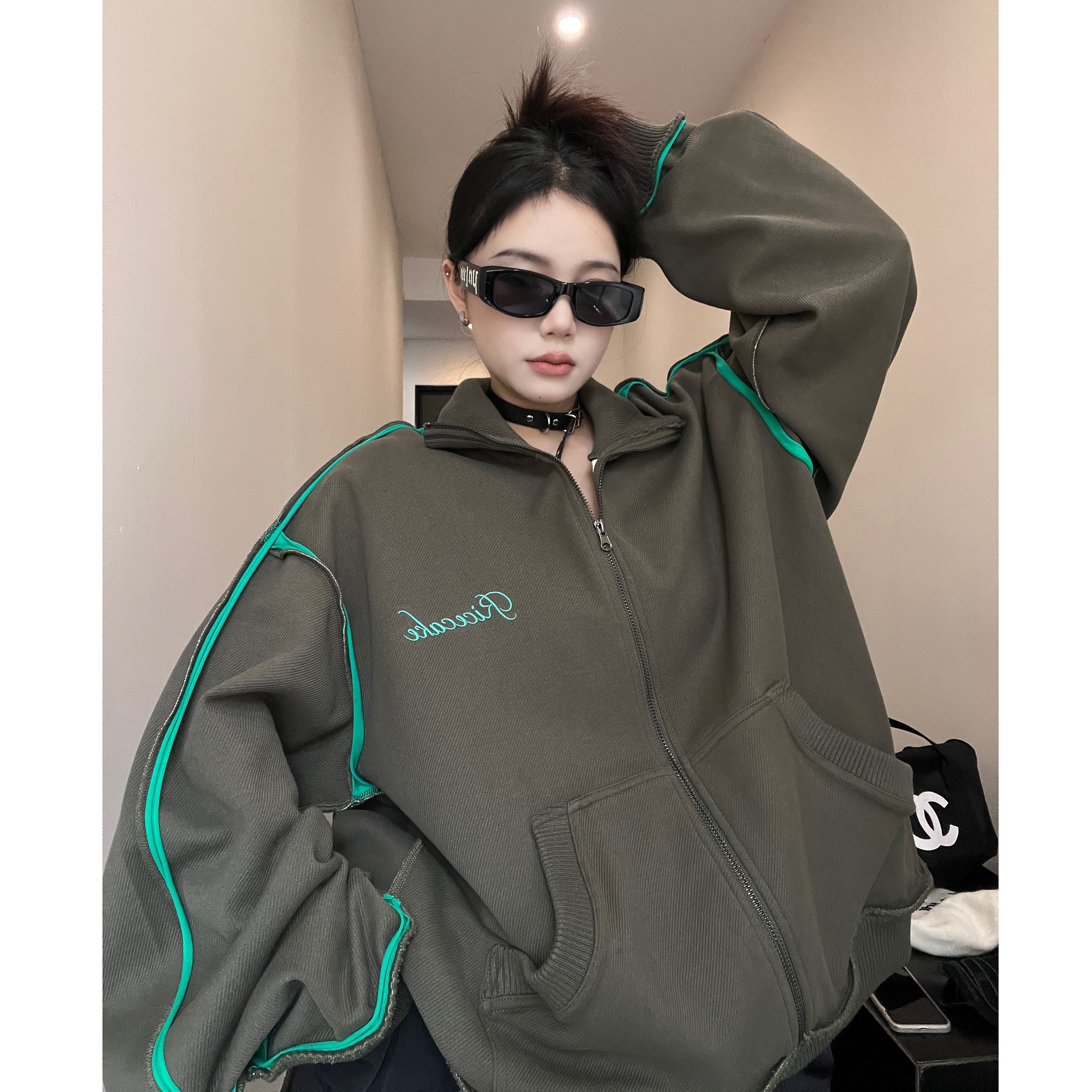 OAMC カーキ ジップアップジャケット M Y.S193 OAMCがWTAPSとコラボ、ジャケットを121着限定発売