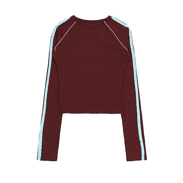 Number Logo Slim Long Sleeve T-shirt MW10106