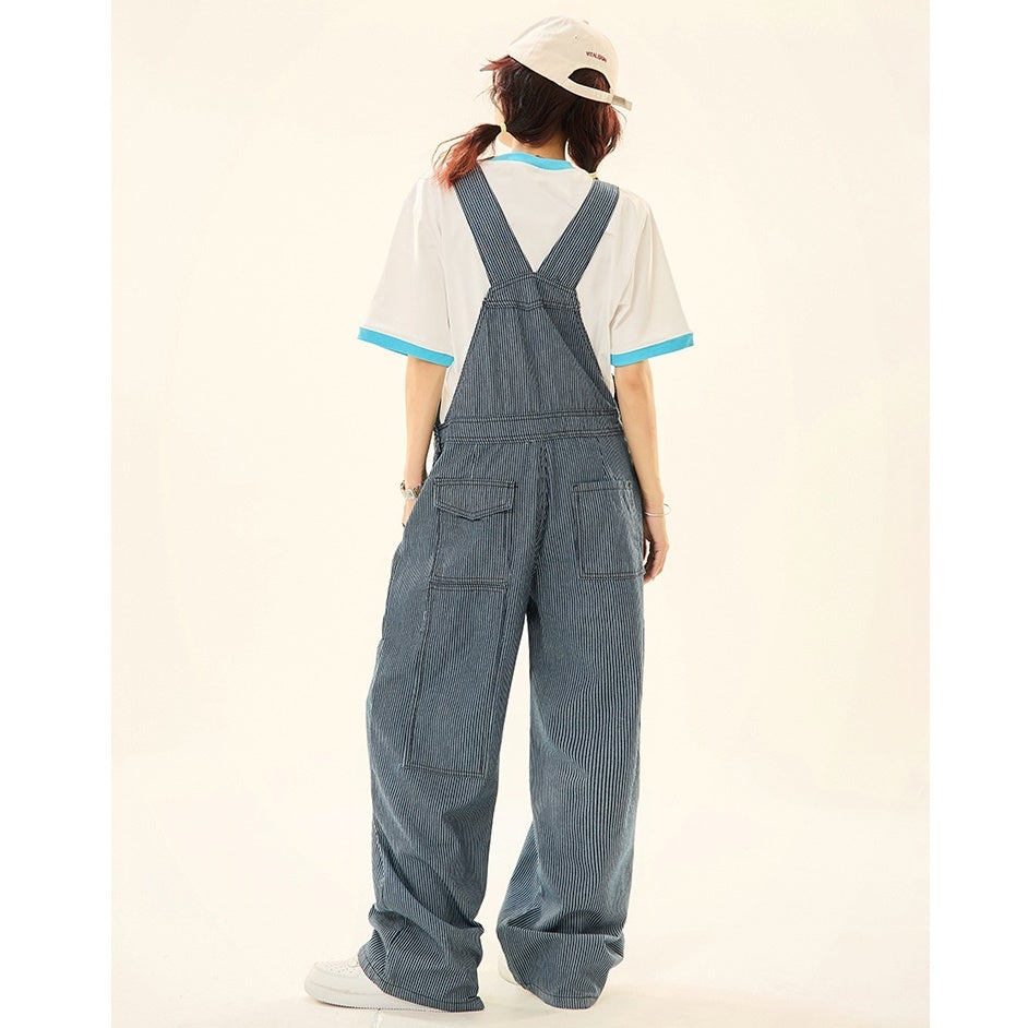 Hickory Striped Loose Straight Overall MW9213