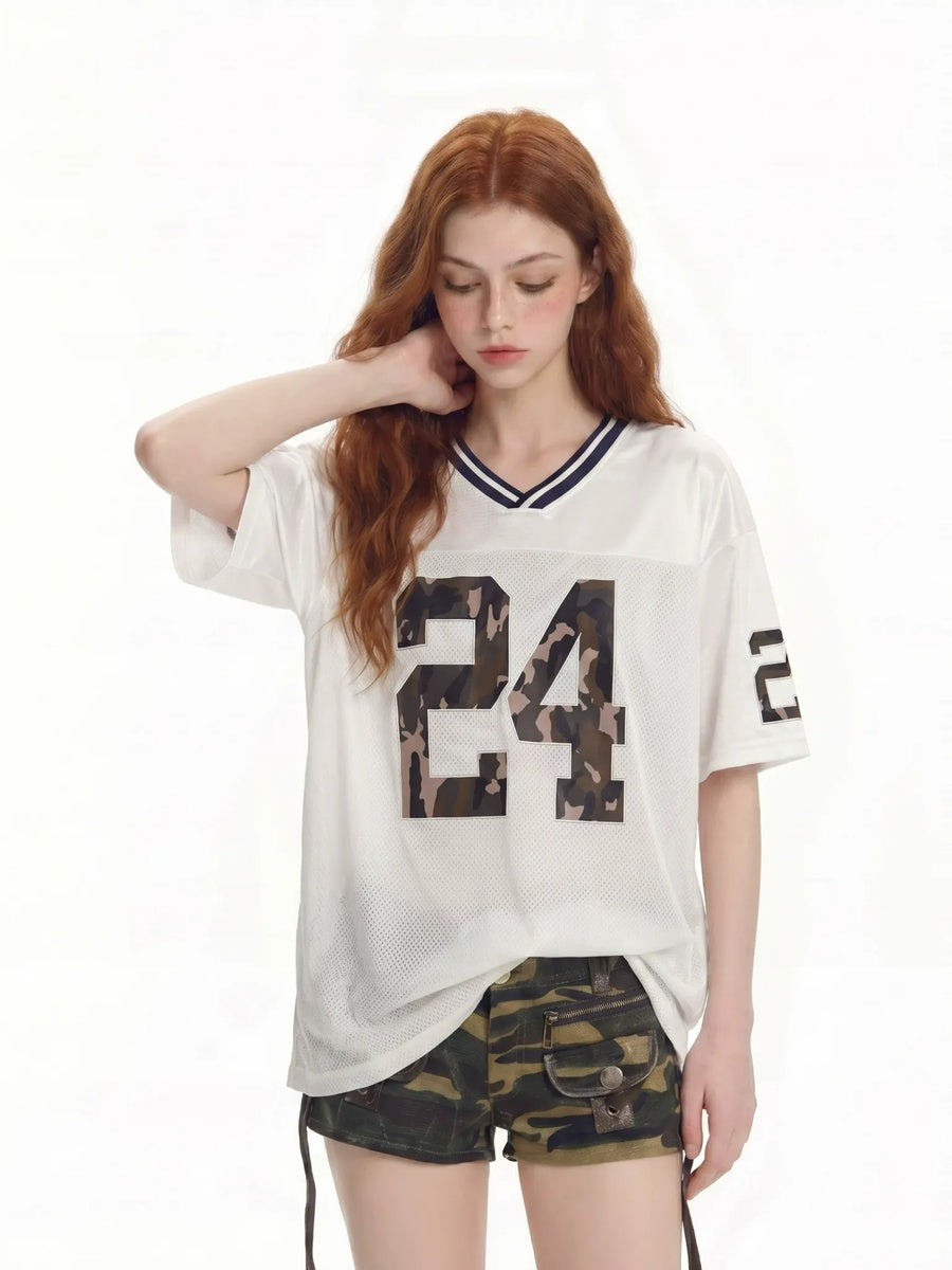 カモフラメッシュゲームTシャツ MW10403