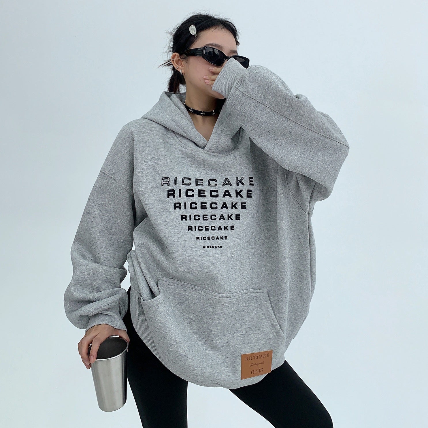 3D Printed Casual Sweat Hoodie MW9602