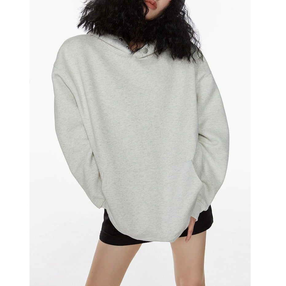 Simple Loose Hoodie MW9325