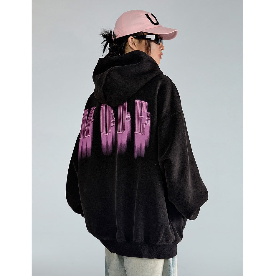 Heavyweight Graphic Logo OverSize Hooded Parka MW9321