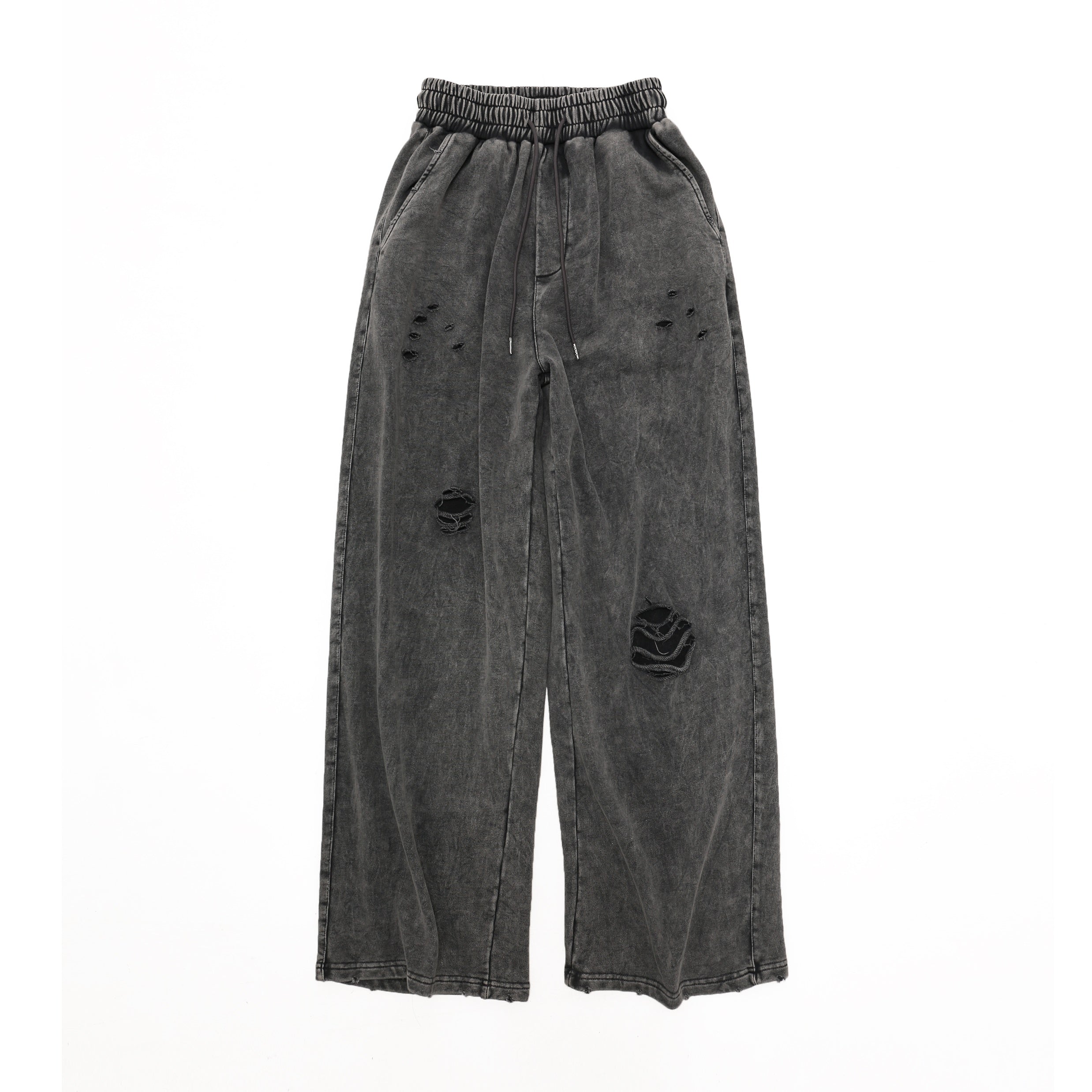 Ripped Wash Loose Sweat Pants GB7024