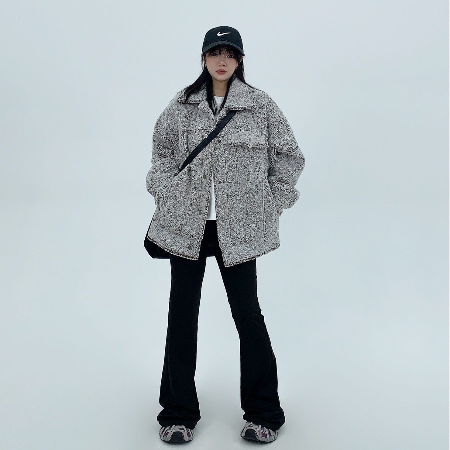 Thickened Boa OverSize Work Jacket MW9692