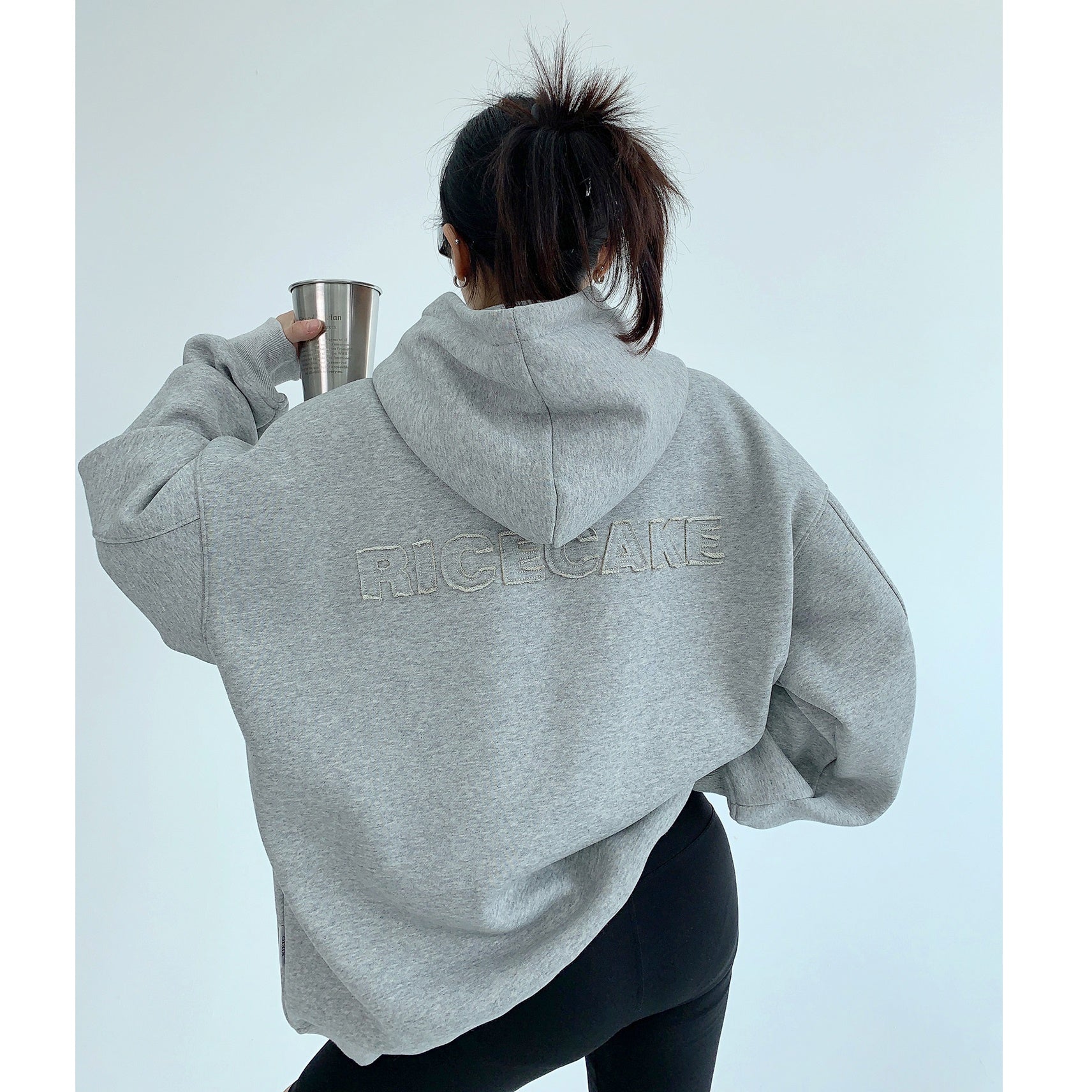 Patch Embroidery Hoodie MW9632