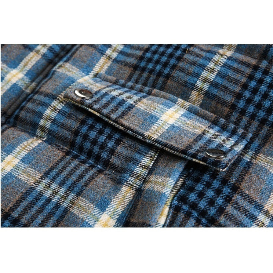 Vintage Plaid Padded Jacket MW9731