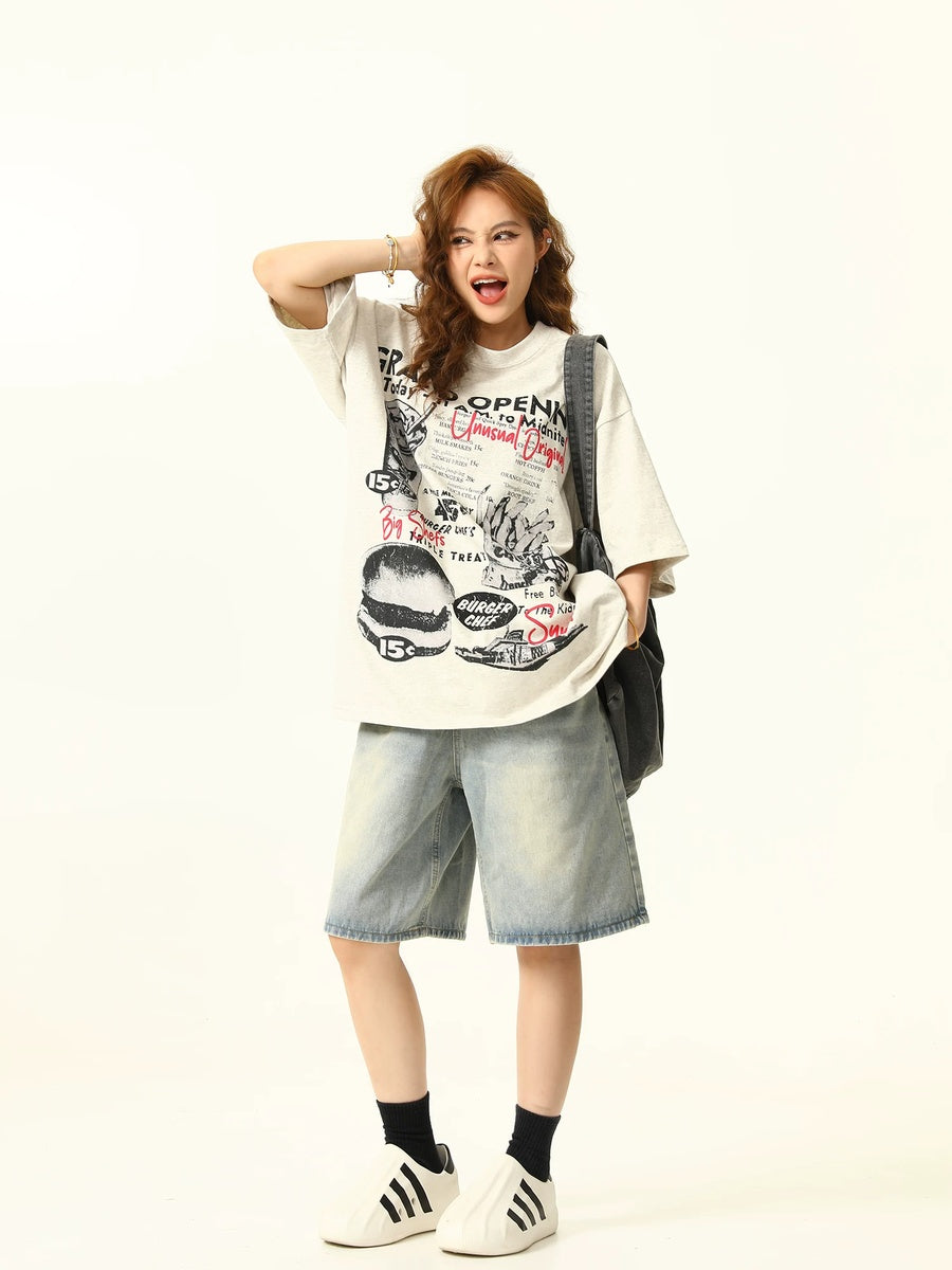 ヴィンテージダイナーグラフィックTシャツ MW10399