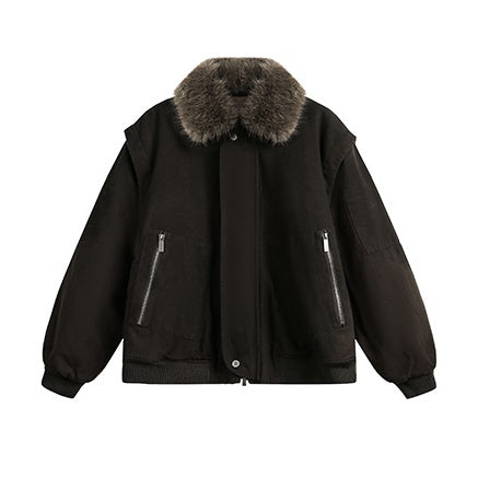 Big Fur Collar Down Jacket EZ202