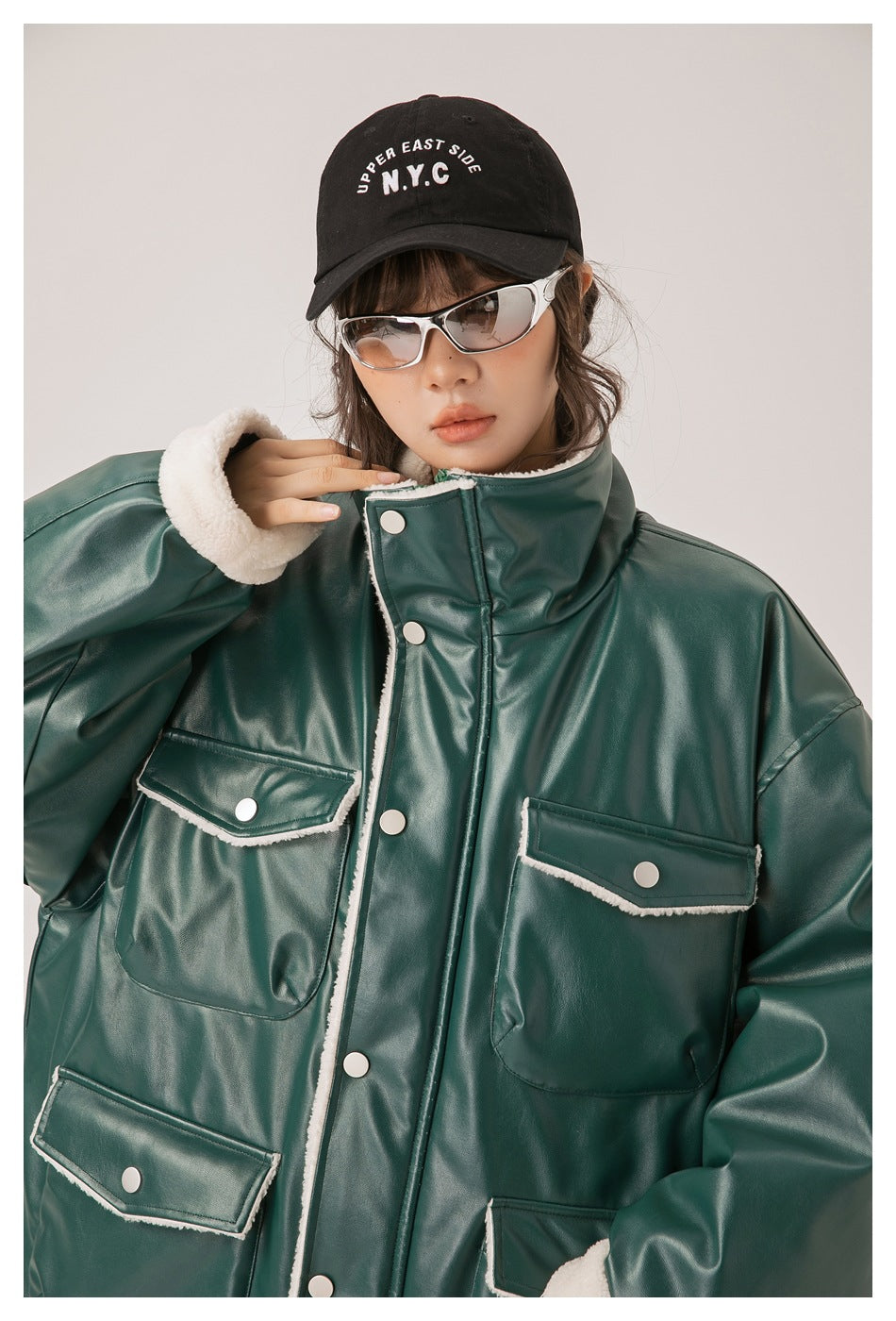 Green jacket VV1042