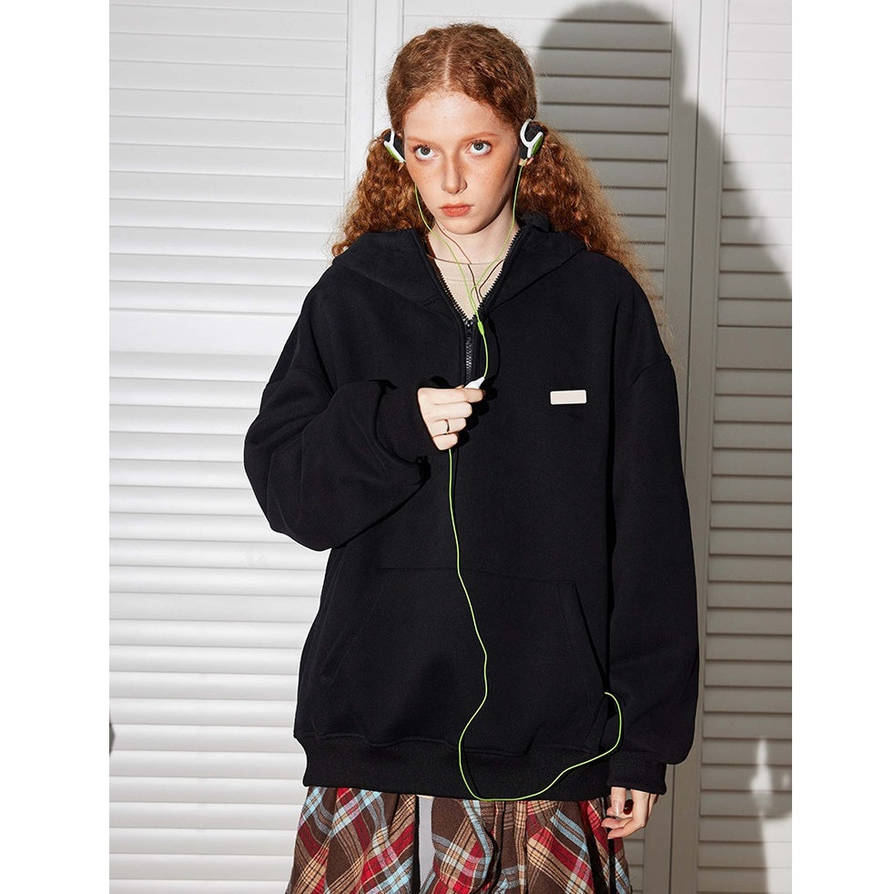 Half Zip Casual Hooded Pullover BT7033