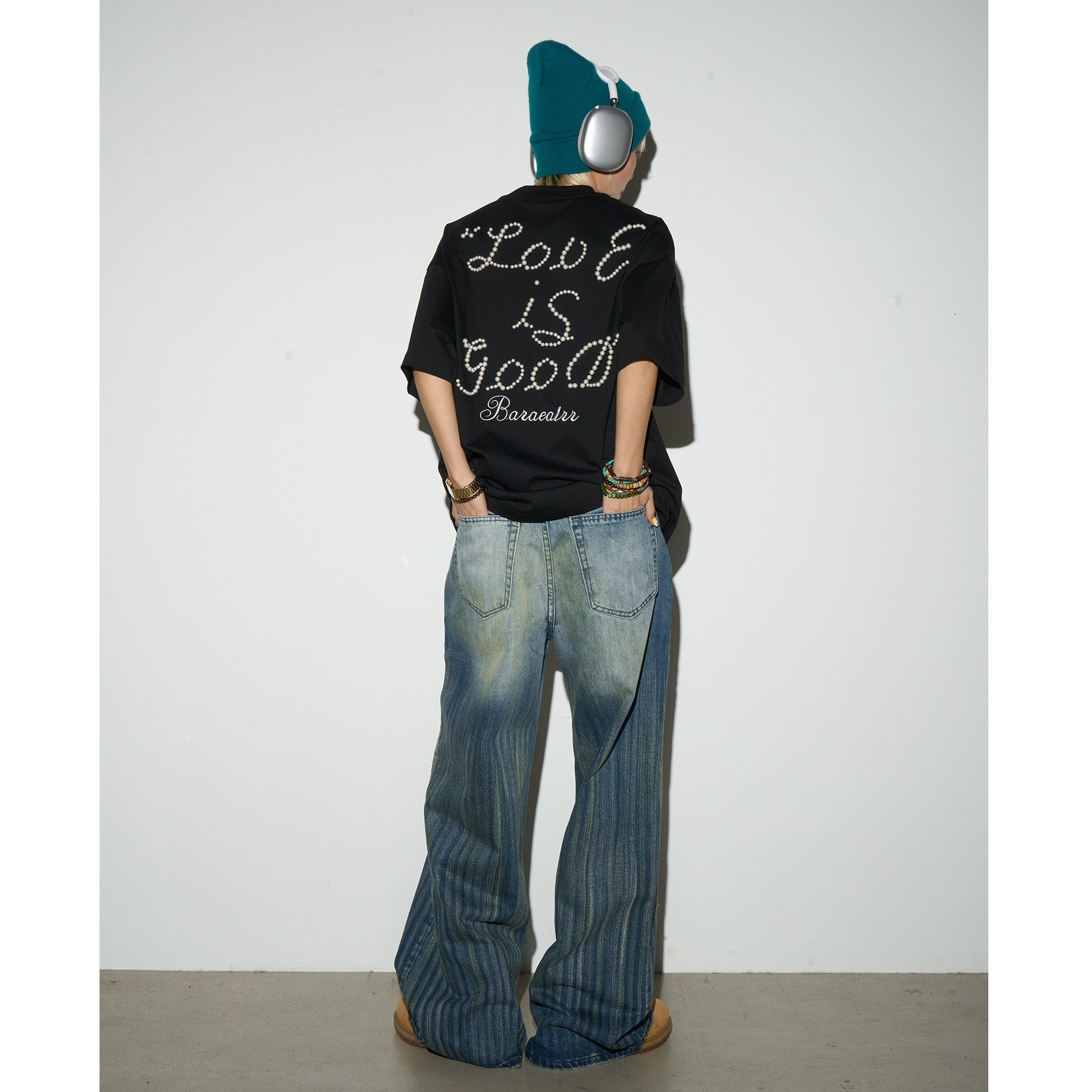 Duty Wash Stripe Gradient Jeans MW9809