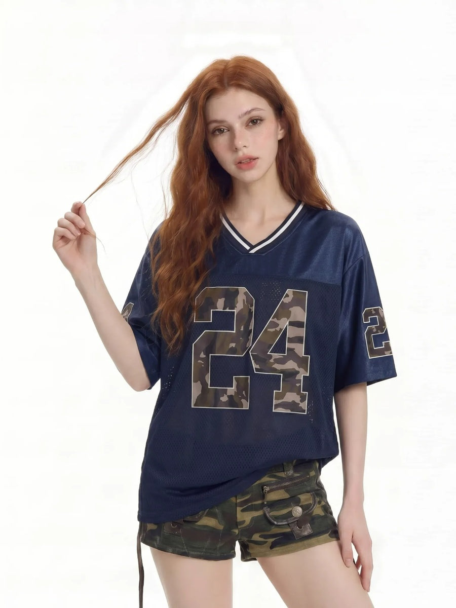 カモフラメッシュゲームTシャツ MW10403