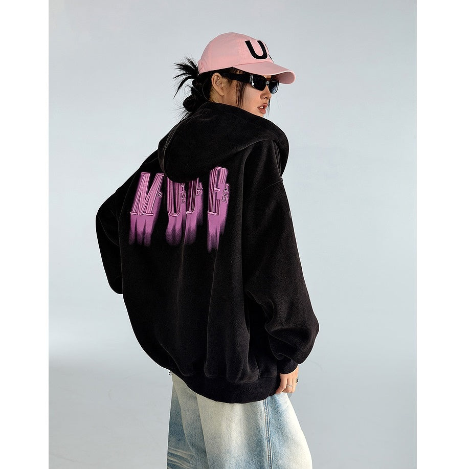 Heavyweight Graphic Logo OverSize Hooded Parka MW9321